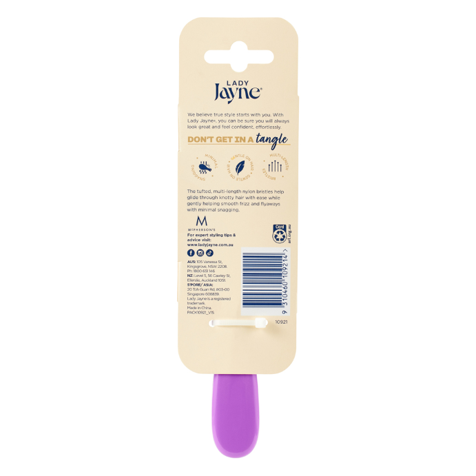 Lady Jayne Detangling Brush Purse-Sized