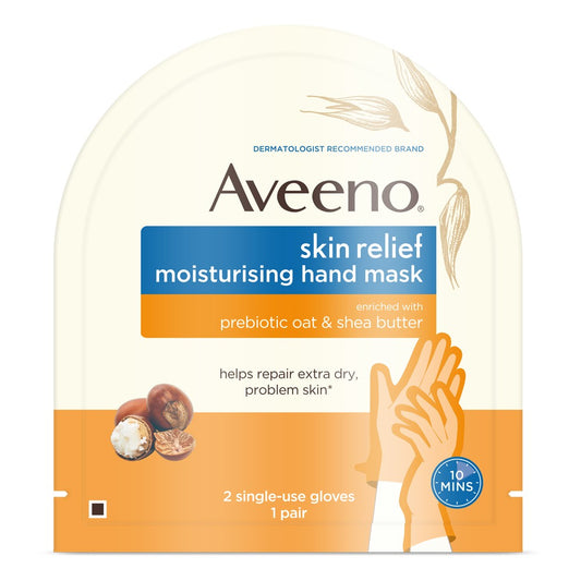 Aveeno Skin Relief Moisturising Hand Mask 1 Pair - Cutprice Online