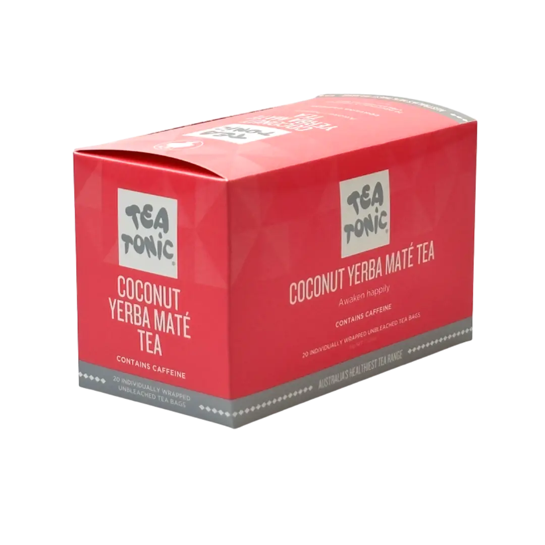 Tea Tonic Coconut Yerba Mate Tea - 20 Teabags