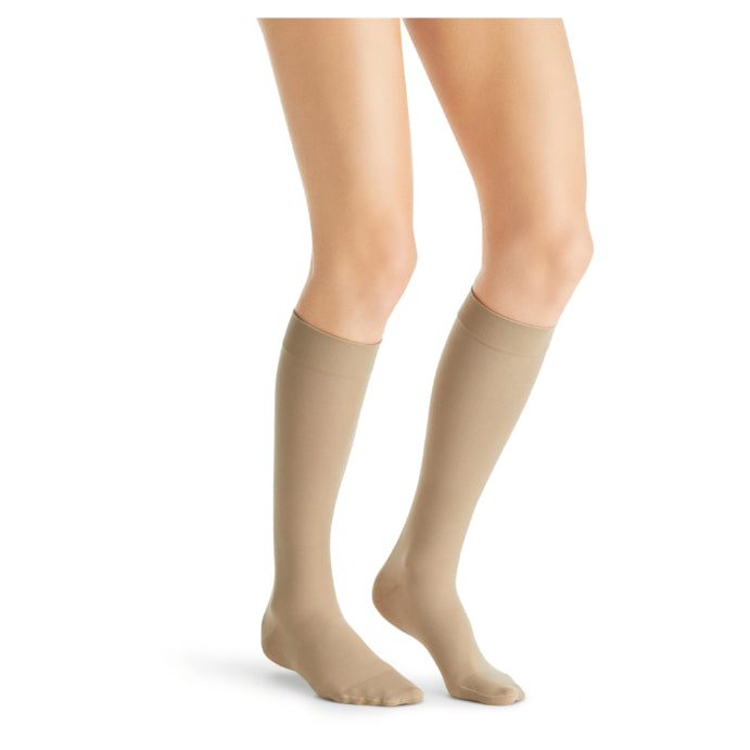 Jobst Ultrasheer Cl1 15-20 Phlebology Knee High Closed Toe 15-20mmhg Natural Small 1 Pair