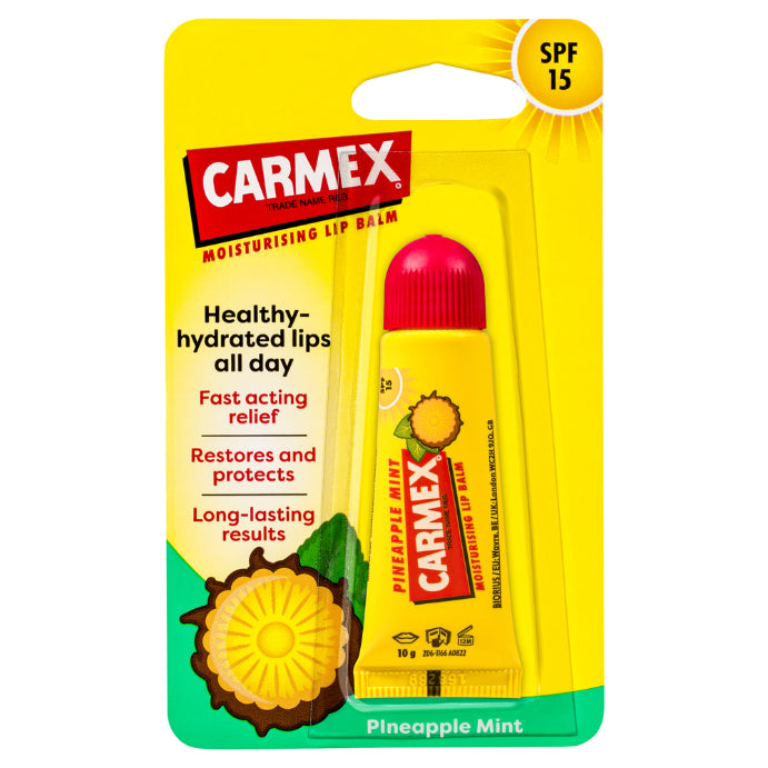 CARMEX Lip Balm Pineapple Mint Tube 10g - Cutprice Online