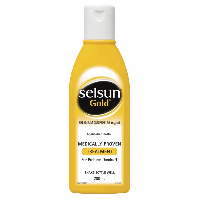 Selsun Gold 200mL - Anti-Dandruff Treatment Shampoo - Cutprice Online