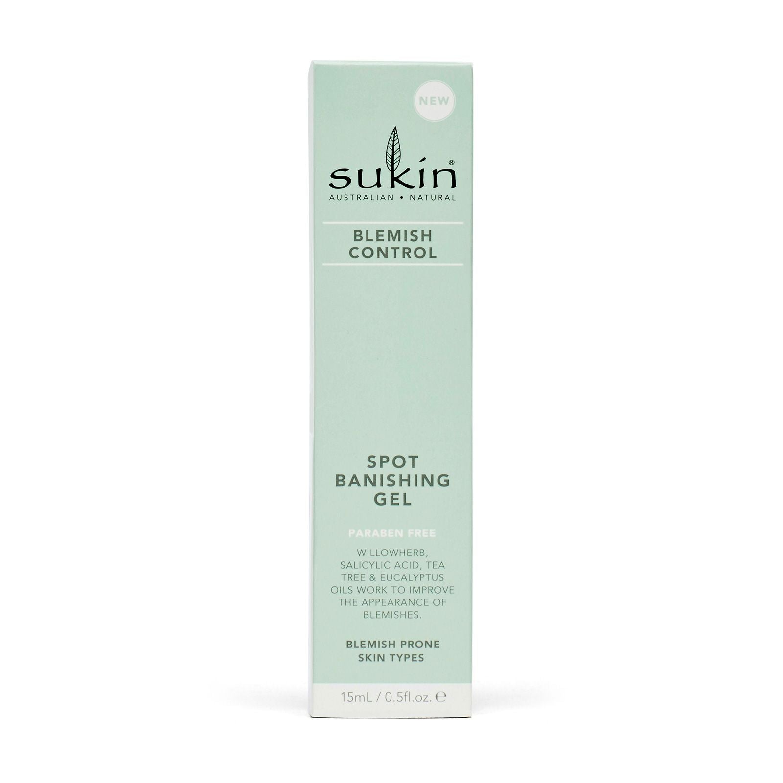 Sukin Blemish Control Spot Banishing Gel 15ml - Cutprice Online