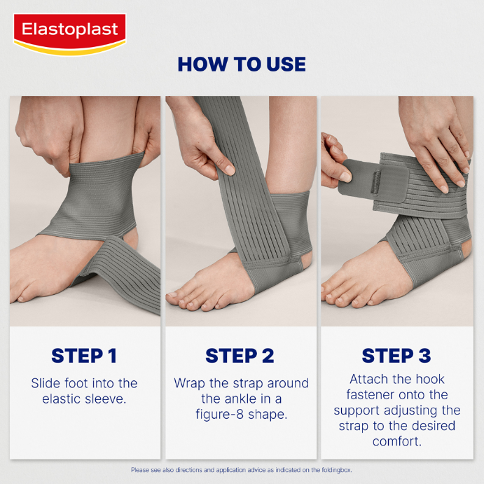 E/plast Comfort Ankle Support L/xl