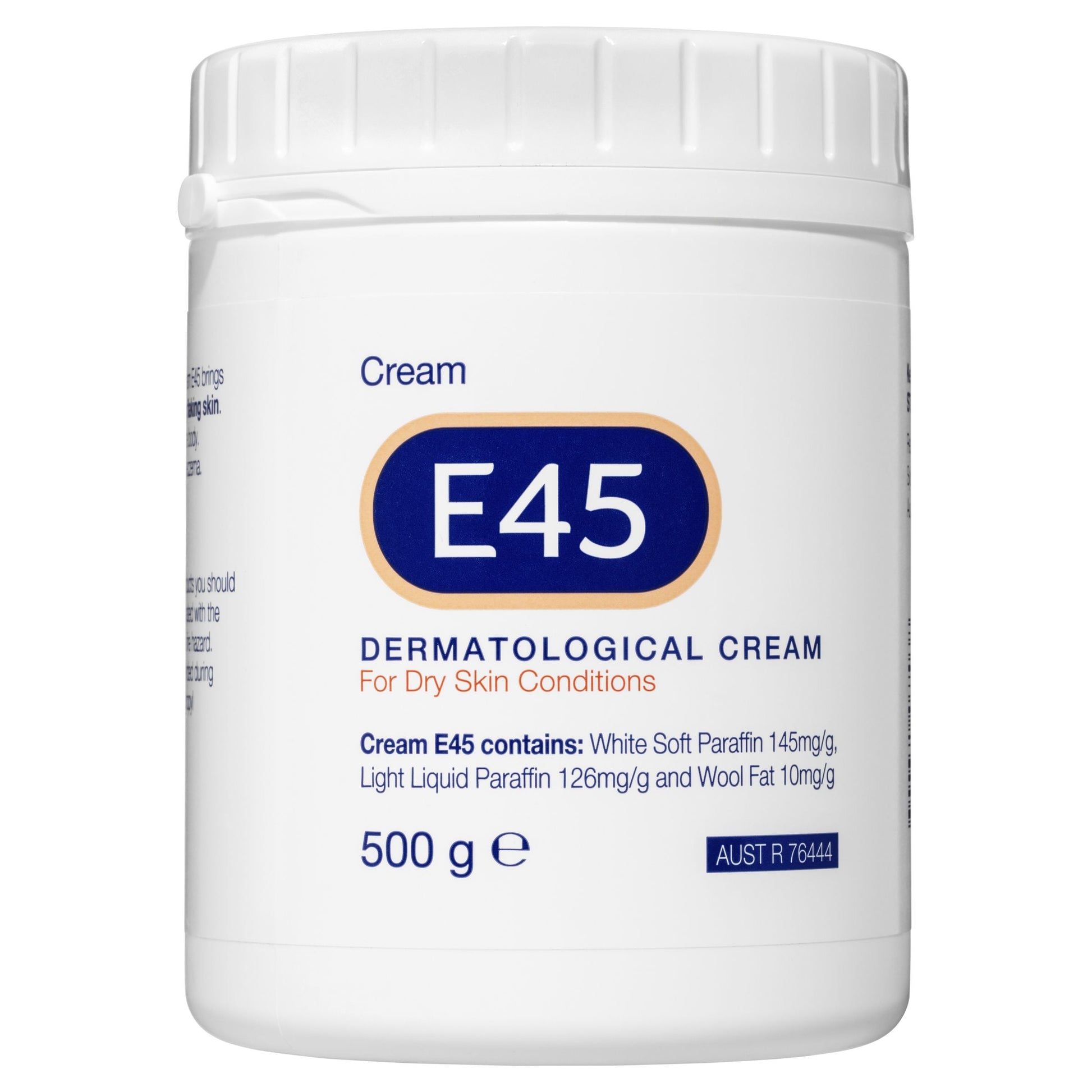 E45 Moisturising Cream for Dry Skin and Eczema 500g - Cutprice Online