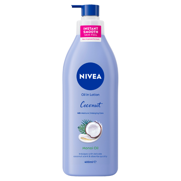 Nivea Oil Infused Coconut and Monoi Oil Body Lotion 400ml - Cutprice Online
