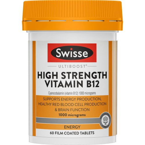 Swisse Vitamin B12 60 Tablets - Cutprice Online