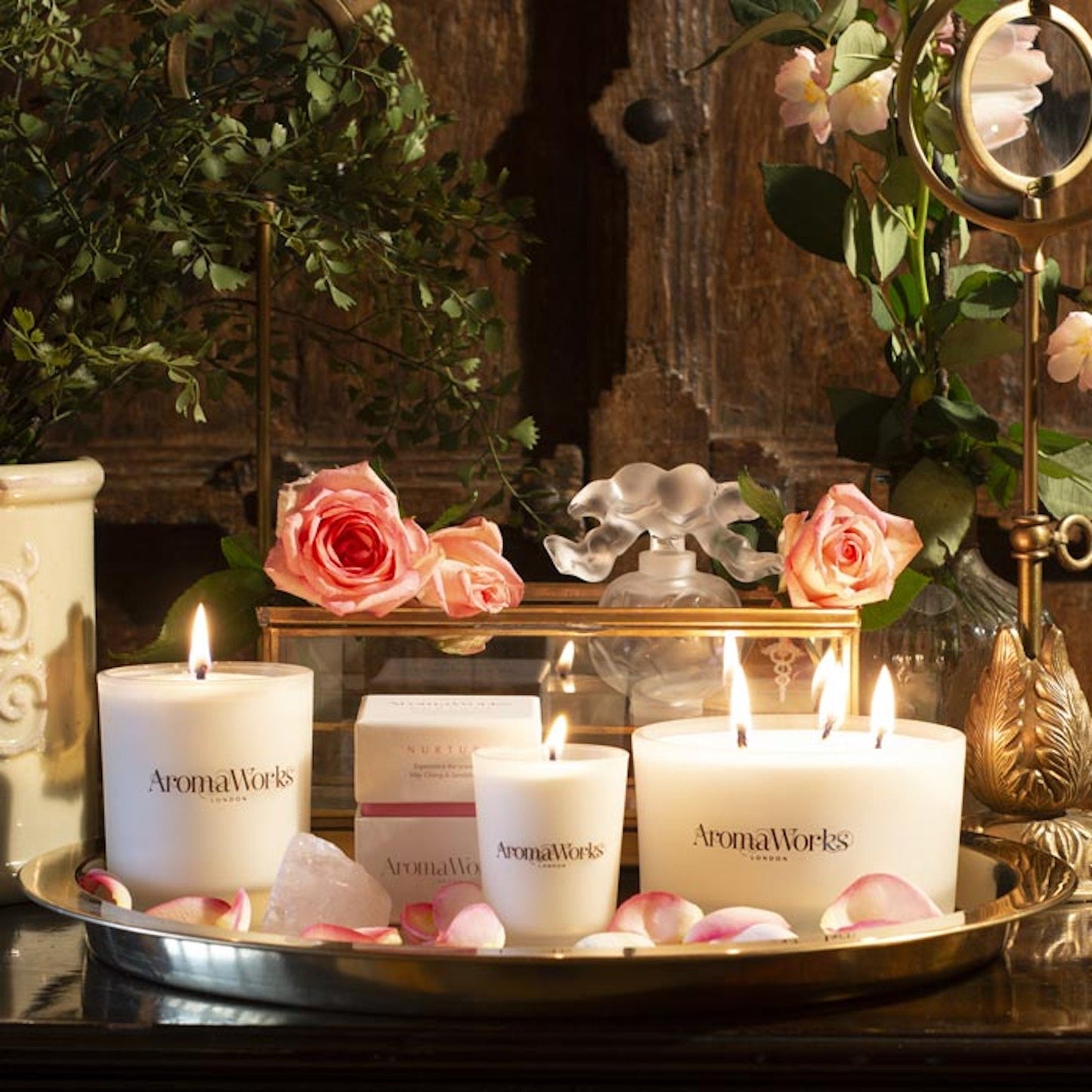 Aromaworks 3 Wick Candle Nurture Large 400g - Cutprice Online