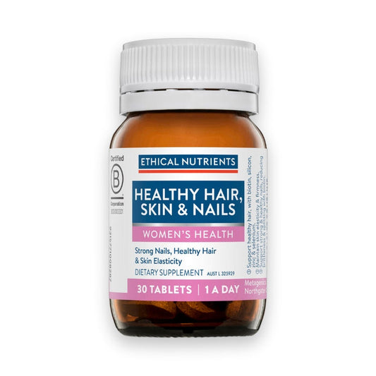 Ethical Nutrients Healthy Hair, Skin & Nails 30 Tablets