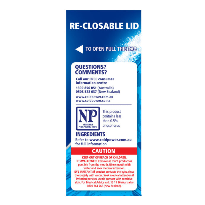 Cold Power Regular Advanced Clean Powder Laundry Detergent 1kg - Cutprice Online