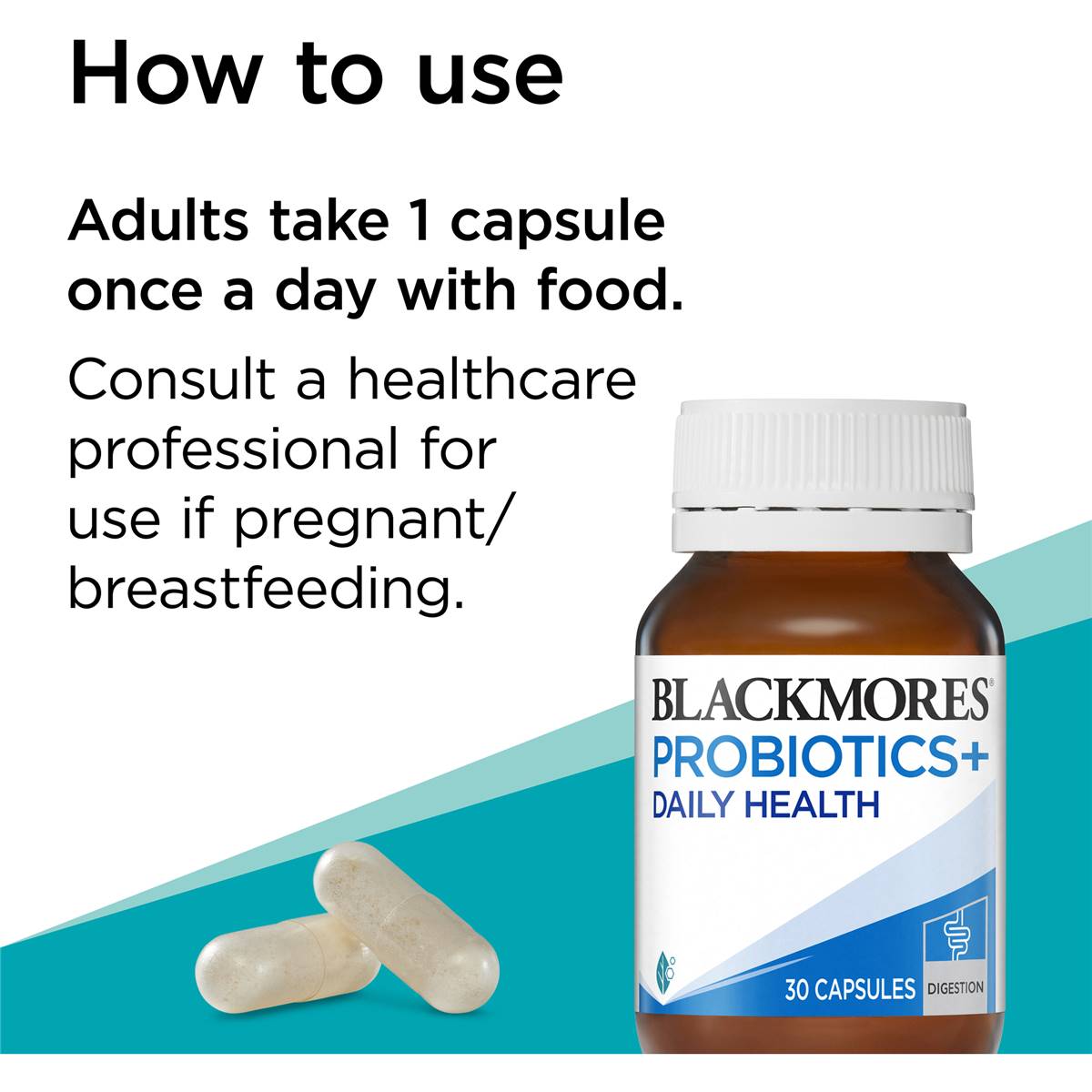 Blackmores Probiotics+ Daily Health 30 Capsules - Cutprice Online
