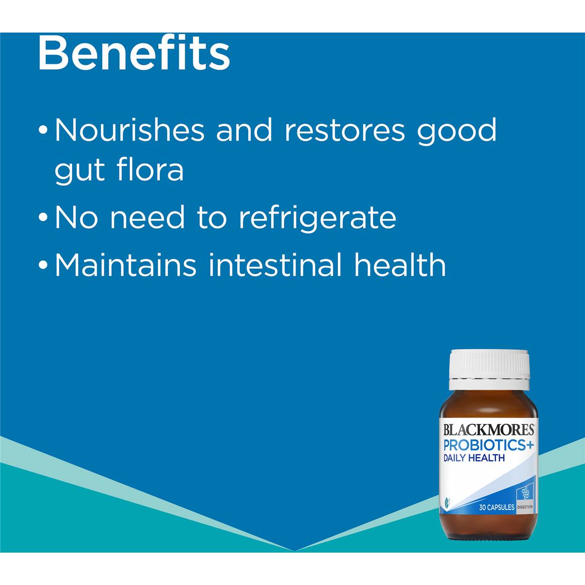 Blackmores Probiotics+ Daily Health 30 Capsules - Cutprice Online