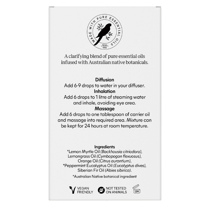 Bosistos Native Focus Oil 15ml