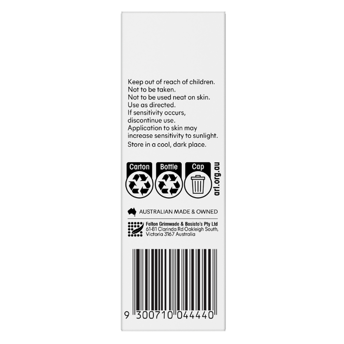 Bosistos Native Focus Oil 15ml