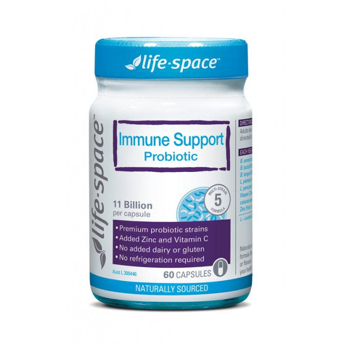 Life Space Immune Support Probiotic 60 Capsules - Cutprice Online
