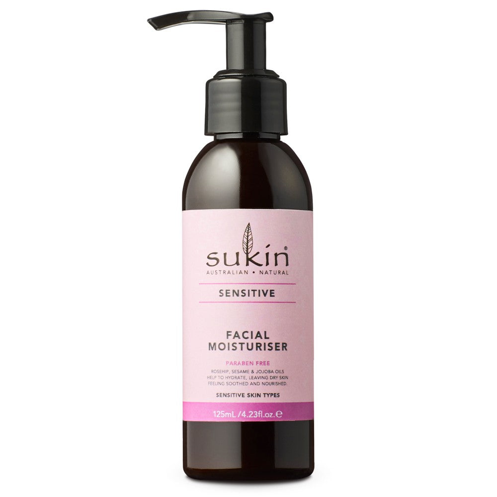 Sukin Sensitive Facial Moisturiser 125ml - Cutprice Online