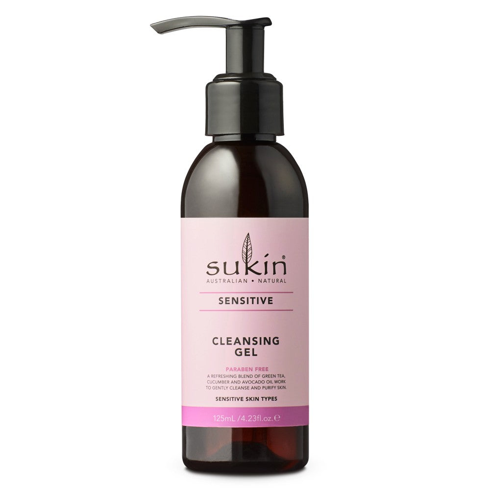 SUKIN Sensitive Cleansing Gel 125 mL - Cutprice Online