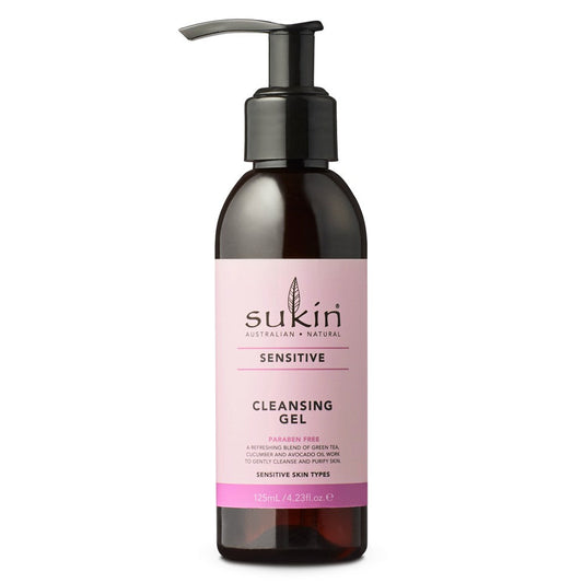 SUKIN Sensitive Cleansing Gel 125 mL - Cutprice Online