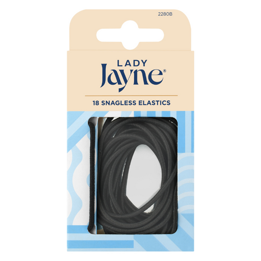 Lady Jayne Snagless Elastics 18 Pack