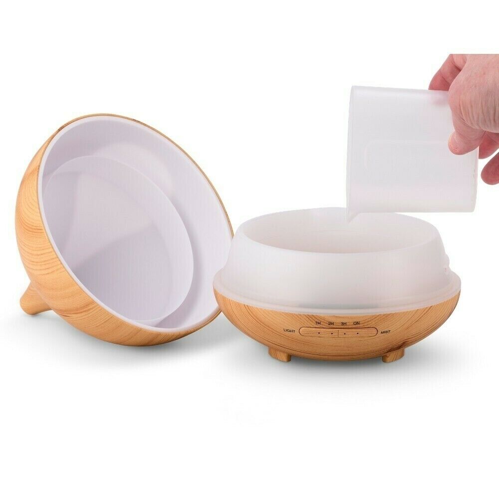 Aromamist Ultrasonic Mist Diffuser Woodgrain Beech - Cutprice Online