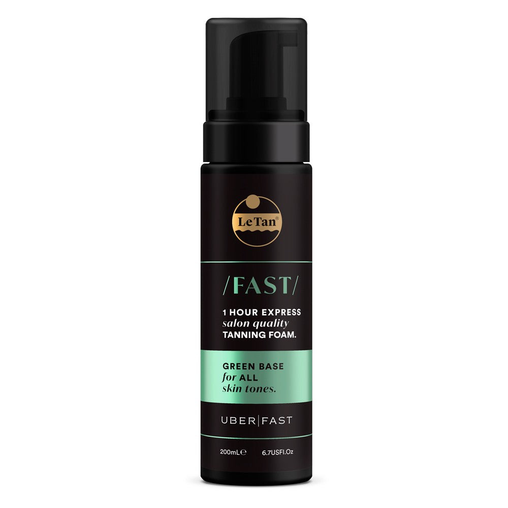 Le Tan Uber Fast Self Tanning Foam Green Base 200ml - Cutprice Online
