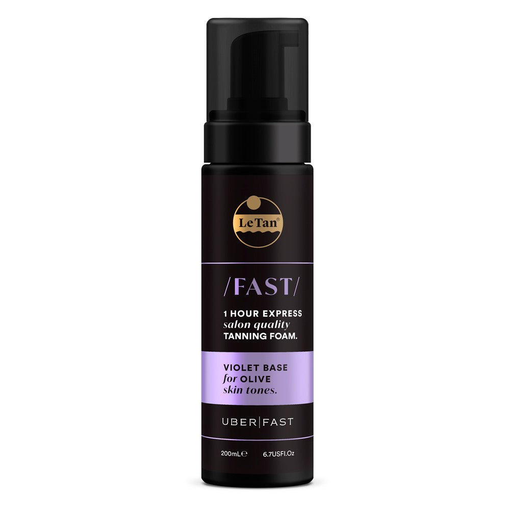 Le Tan Uber Fast Express Tanning Foam Violet Base 200ml - Cutprice Online