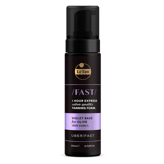 Le Tan Uber Fast Express Tanning Foam Violet Base 200ml - Cutprice Online