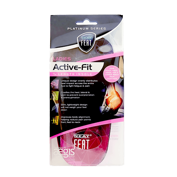 Neat Feat Femme 3/4 Length Active-Fit Insoles  Large - Cutprice Online