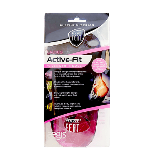 Neat Feat Femme 3/4 Length Active-Fit Insoles  Large - Cutprice Online