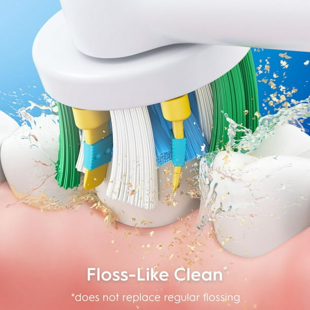 Oral B Power Toothbrush Floss Action Refills 3 Pack - Cutprice Online