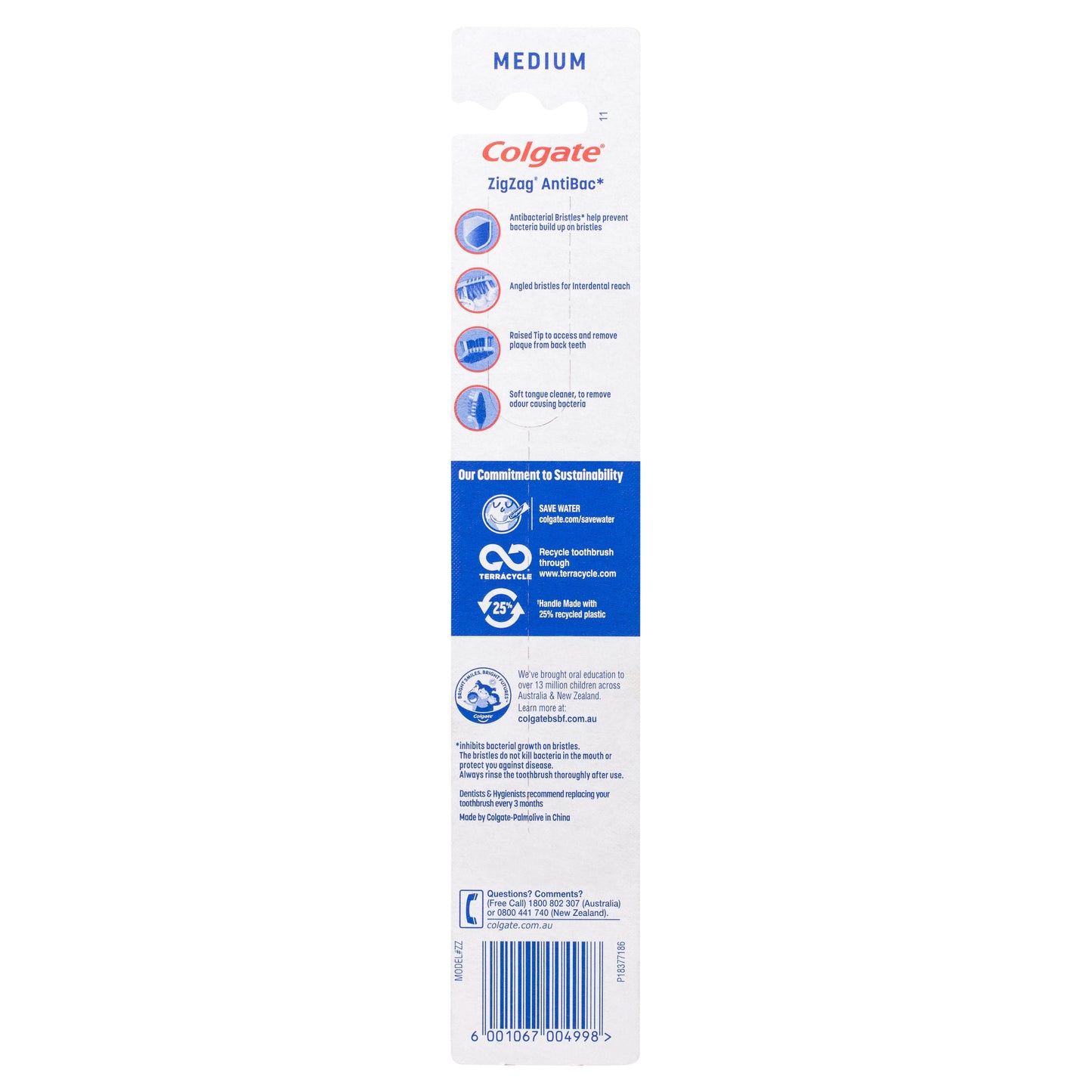 Colgate Zig Zag Flex Medium Toothbrush 1PK - Cutprice Online
