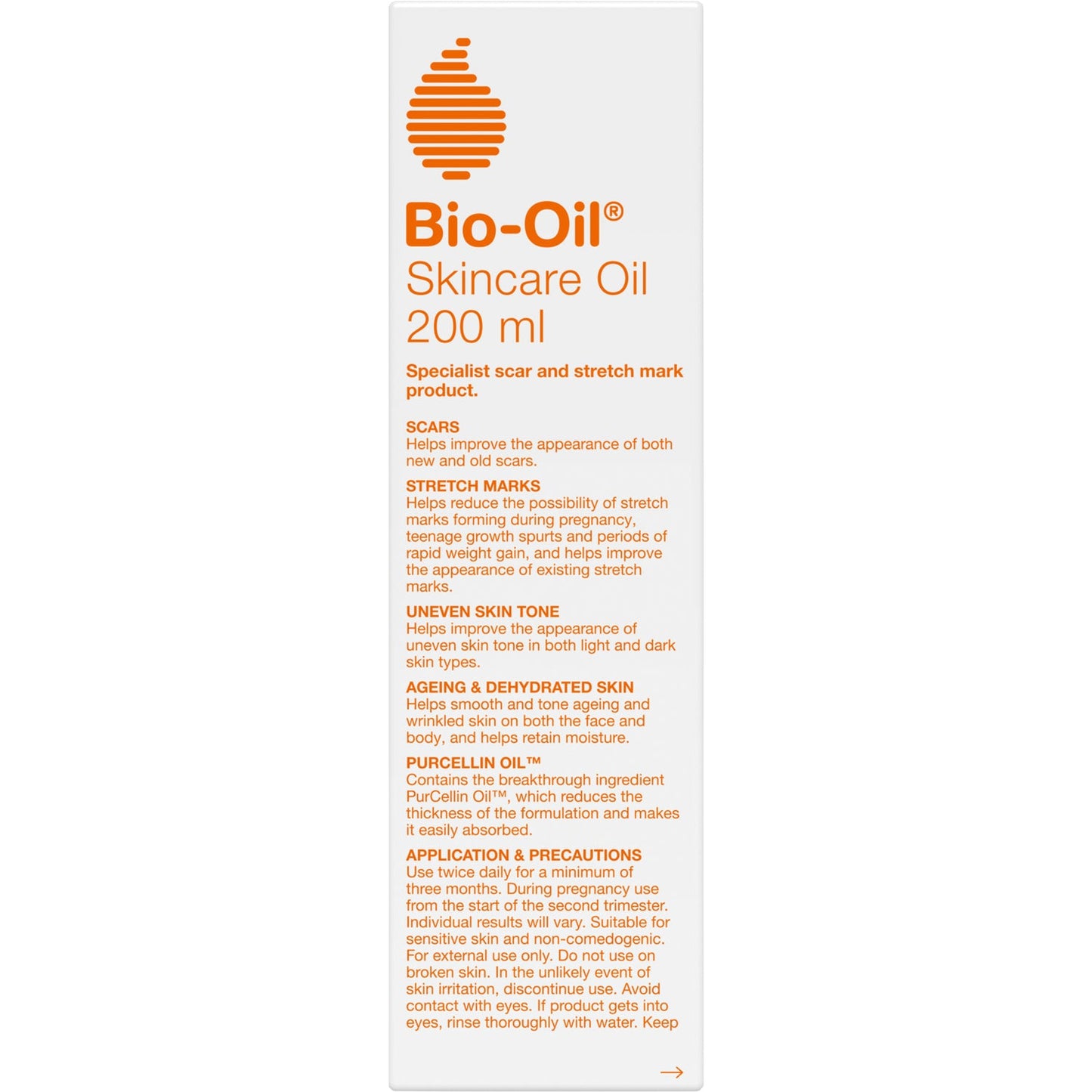 Bio Oil Skin Care Original 200ml - Cutprice Online