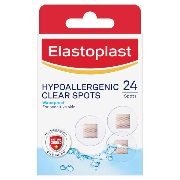 Elastoplast Hypoallergenic Clear Spots  24 - Cutprice Online
