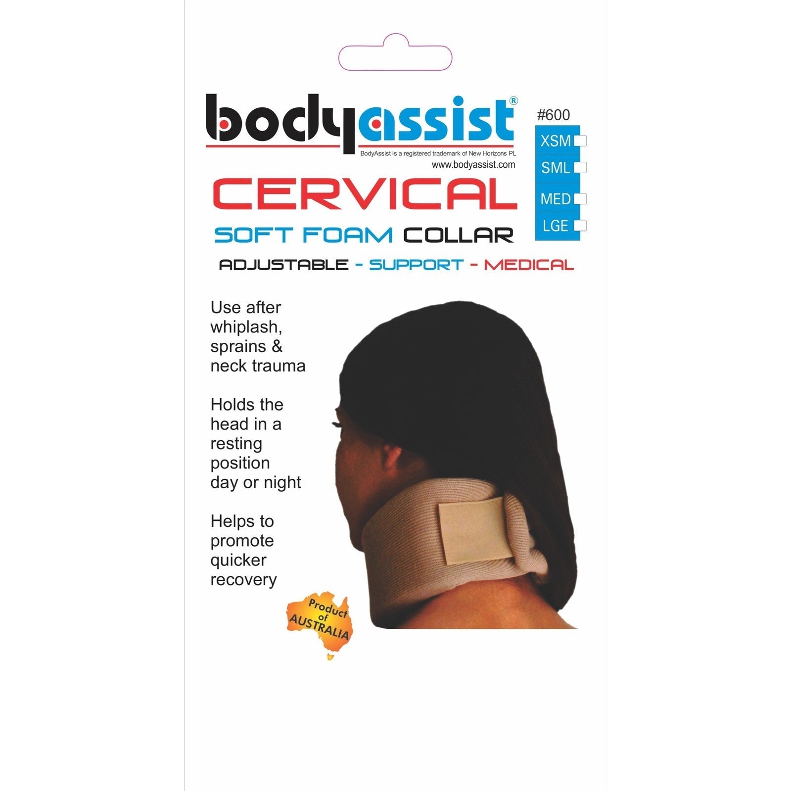 Body Assist Soft Sponge Cervical Collar - Cutprice Online