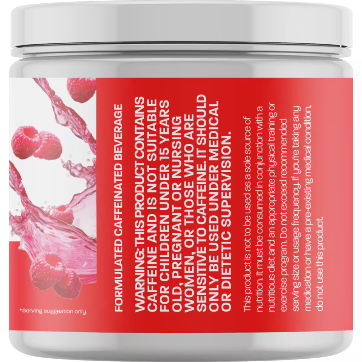 The Lady Shake Burn + Energy Raspberry 160g