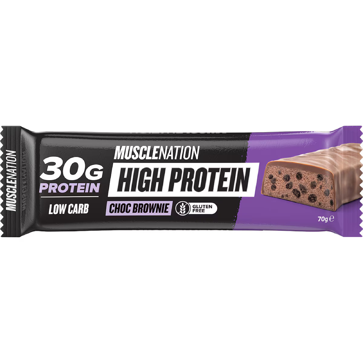 Muscle Nation High Protein Choc Brownie 70g