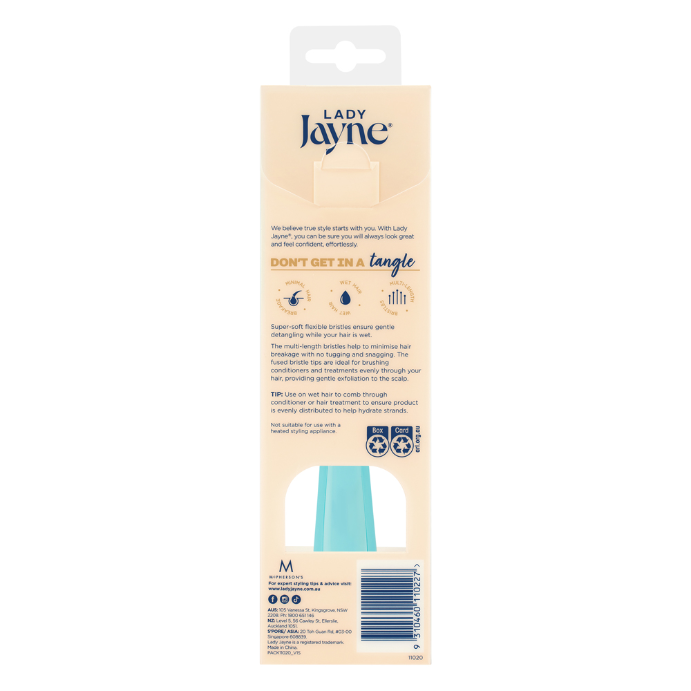 Lady Jayne Tangle Pro Wet Brush Assorted Colors