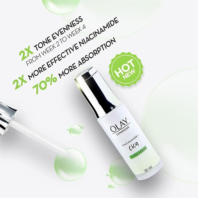 Olay luminous niacinamide + cica super serum 30ml - Cutprice Online