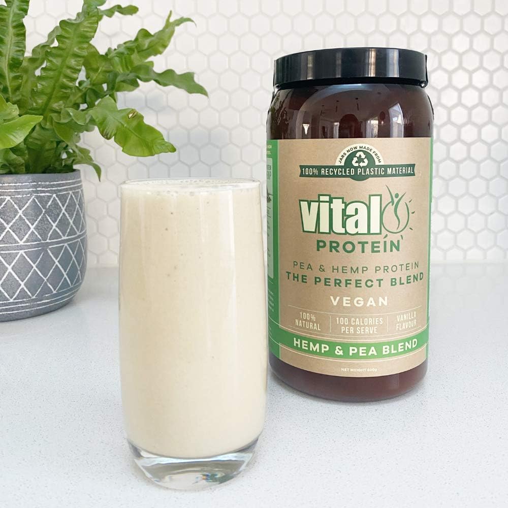 Martin & Pleasance Vital Protein Hemp & Pea Blend Vanilla 500g - Cutprice Online