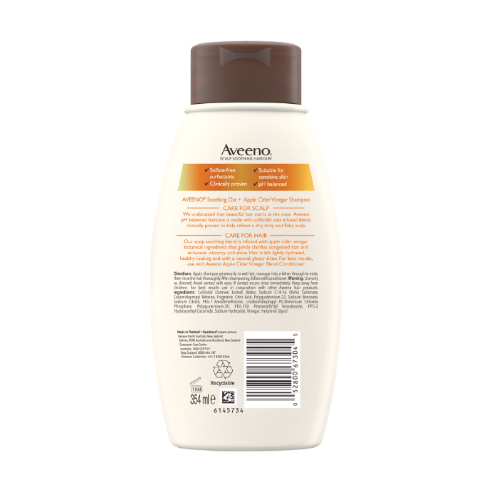 Aveeno Apple Cider Vinegar Shampoo 354ml - Cutprice Online