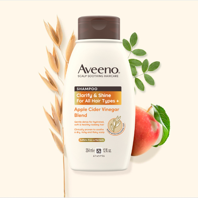 Aveeno Apple Cider Vinegar Shampoo 354ml - Cutprice Online