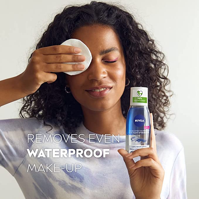 Nivea Daily Essentials Double Effect Eye Makeup Remover 125ml - Cutprice Online
