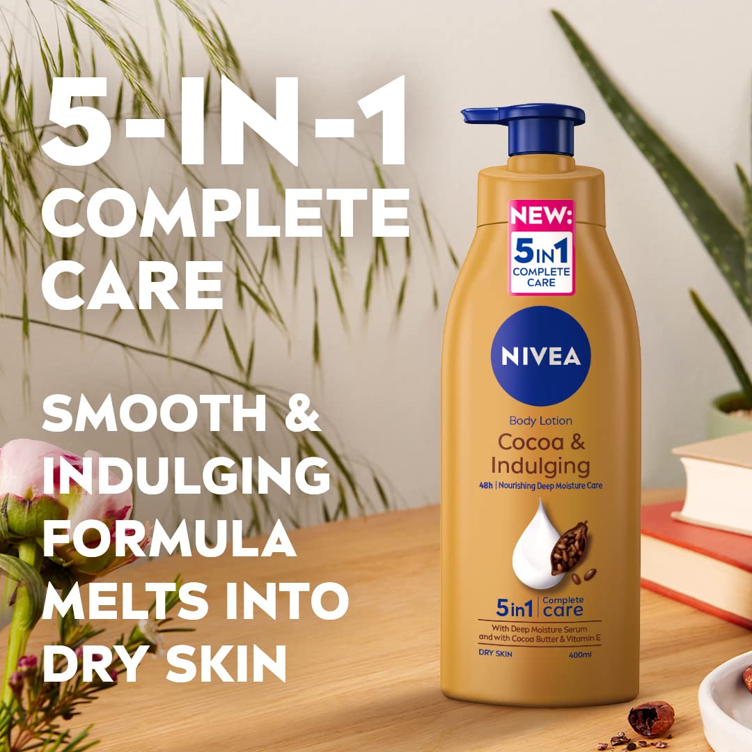 Nivea Cocoa & Indulging Body Lotion 400ml - Cutprice Online