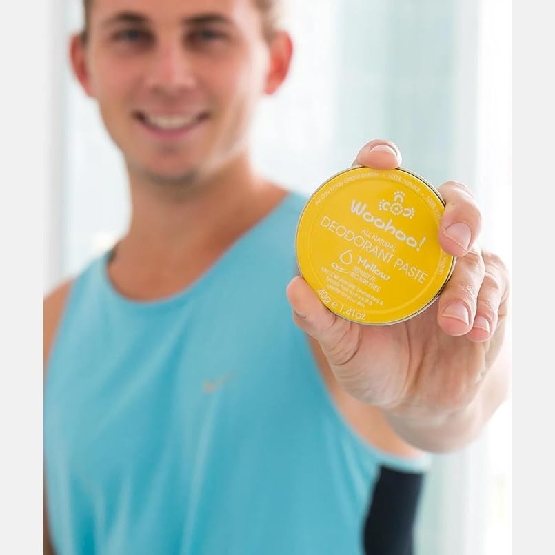Woohoo Deodorant Paste Mellow (Sensitive) Tin 60g - Cutprice Online