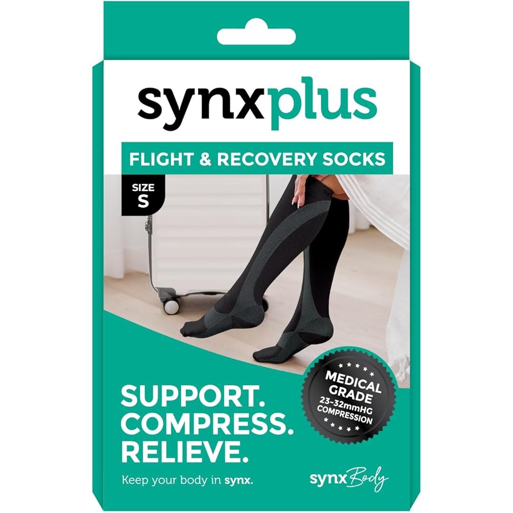 Synxplus Flight & Recovery Socks Black Small