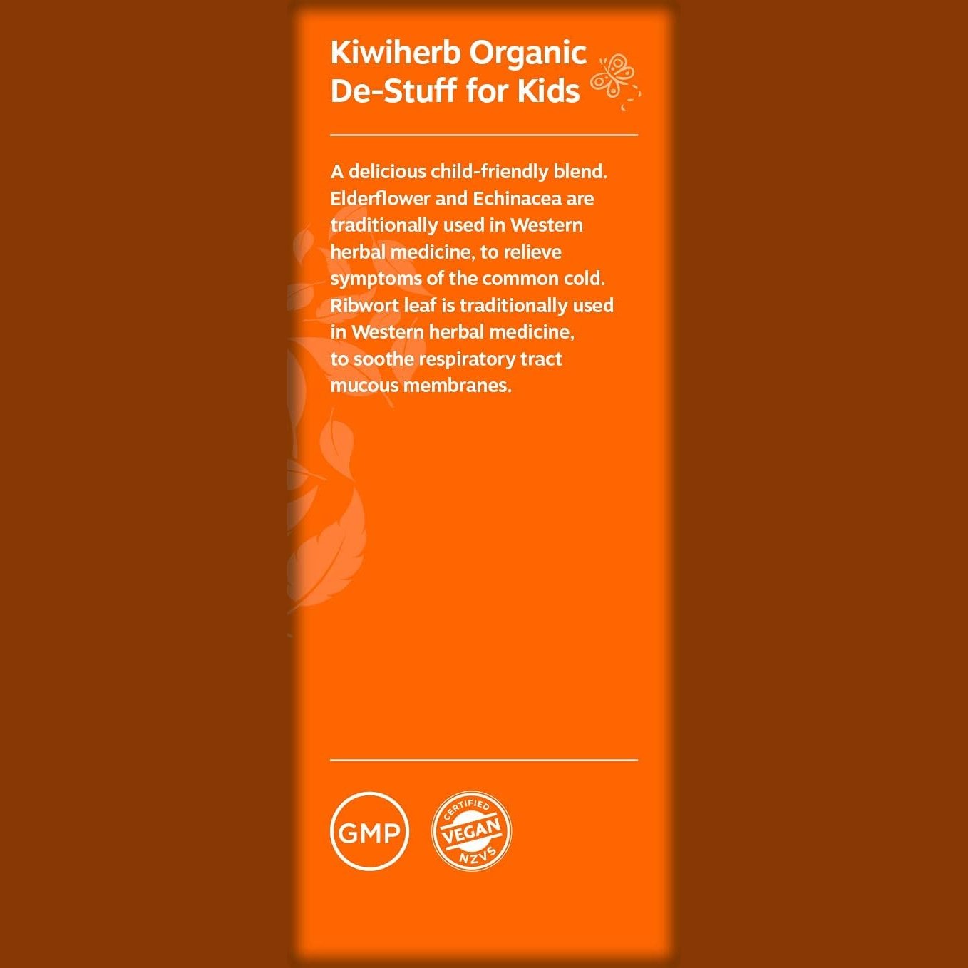 Kiwiherb Organic De-Stuff for Kids Oral Liquid 100ml - Cutprice Online
