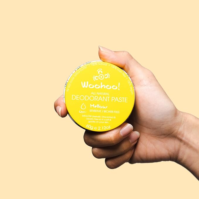 Woohoo Deodorant Paste Mellow (Sensitive) Tin 60g - Cutprice Online