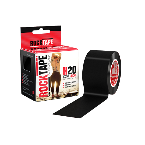Rocktape Tape H2O Extra Sticky Black 5cm x 5m