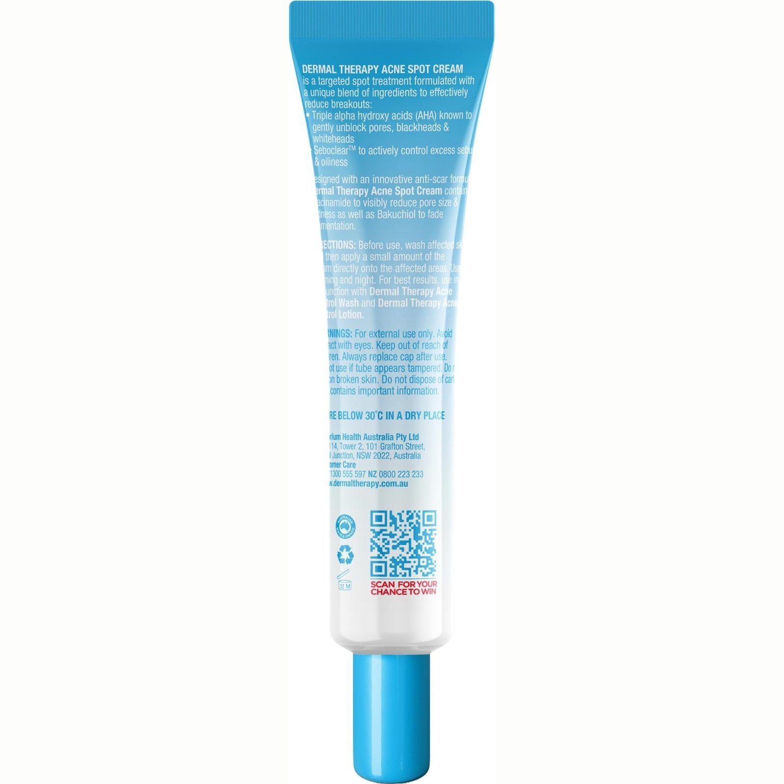 Dermal Therapy Acne Spot Cream 30g - Cutprice Online