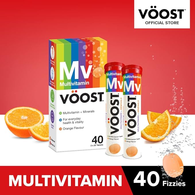 Voost Effervescent Multivitamin 40 Pack - Cutprice Online